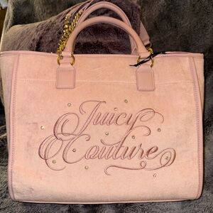 Juicy Couture Pink Diamond Beach Couture Tote Daydreamer New